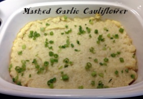 Mashed Garlic Cauliflower